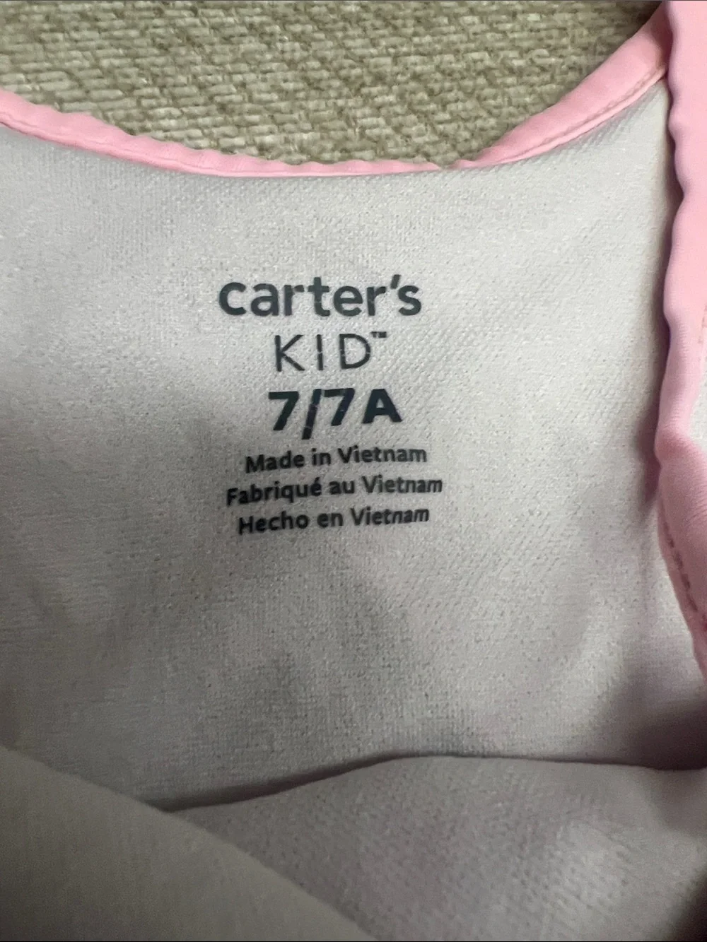 Carter's Kids girl One-Piece swimsuit swimwear swim dress